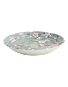 Fujisakura Plate 22x4cm in Grey