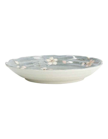 Fujisakura Plate 22x4cm in Grey