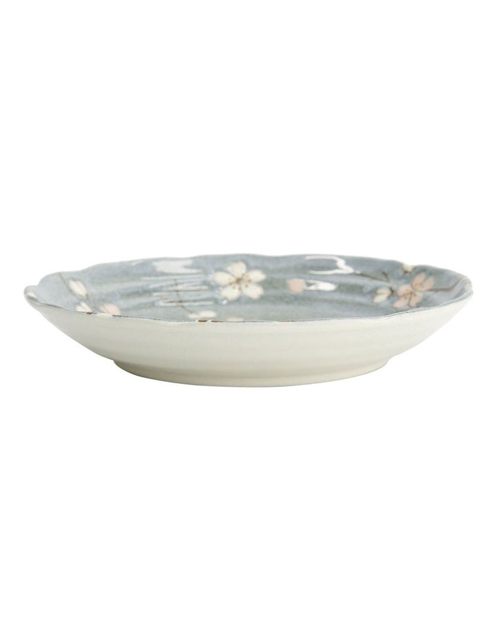 Fujisakura Plate 22x4cm in Grey