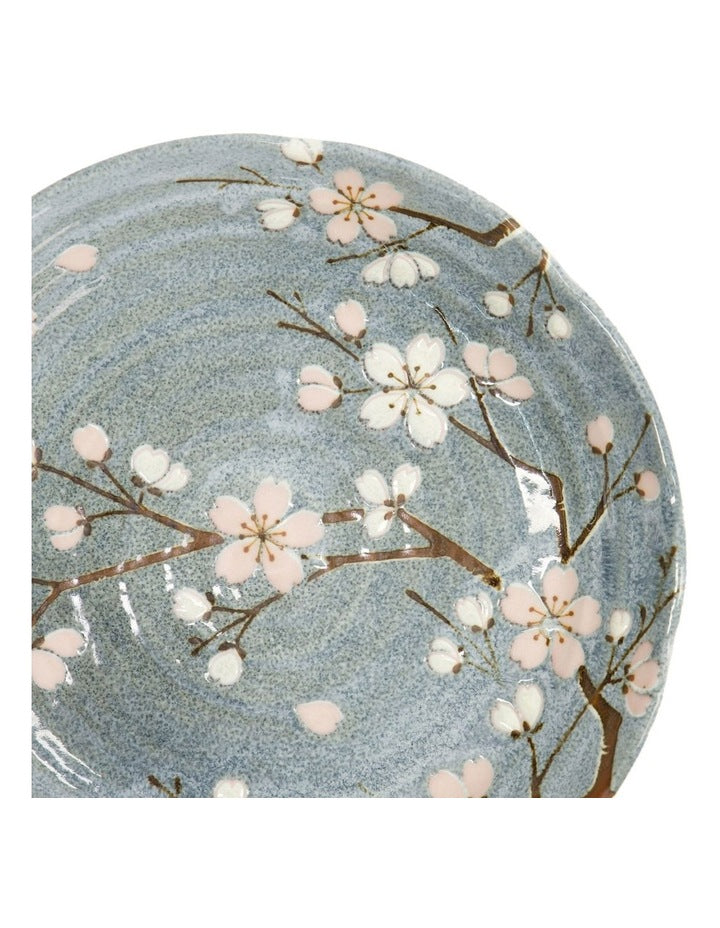 Fujisakura Plate 22x4cm in Grey