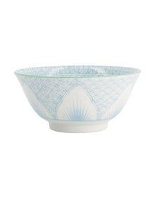 Lily Flower Tayo Bowl 14x6cm in Light Blue