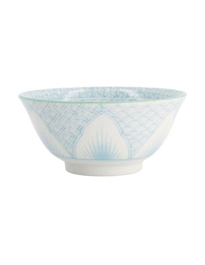Lily Flower Tayo Bowl 14x6cm in Light Blue