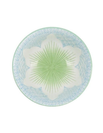 Lily Flower Tayo Bowl 14x6cm in Light Blue