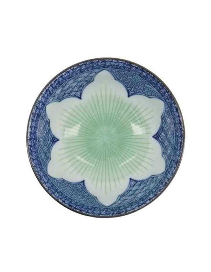 Lily Flower Tayo Small Bowl 13.5x8cm in Blue