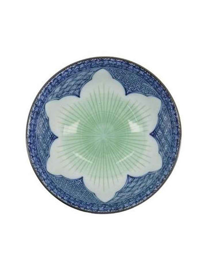 Lily Flower Tayo Small Bowl 13.5x8cm in Blue