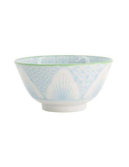 Lily Flower Tayo Small Bowl 13.5x8cm in Light Blue