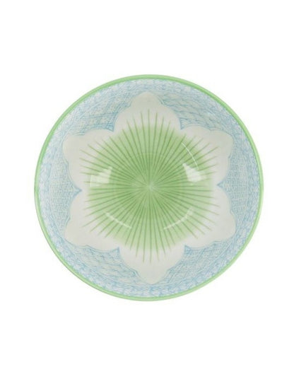 Lily Flower Tayo Small Bowl 13.5x8cm in Light Blue