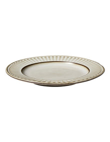 Leros Rim Plate 19cm in Mocha