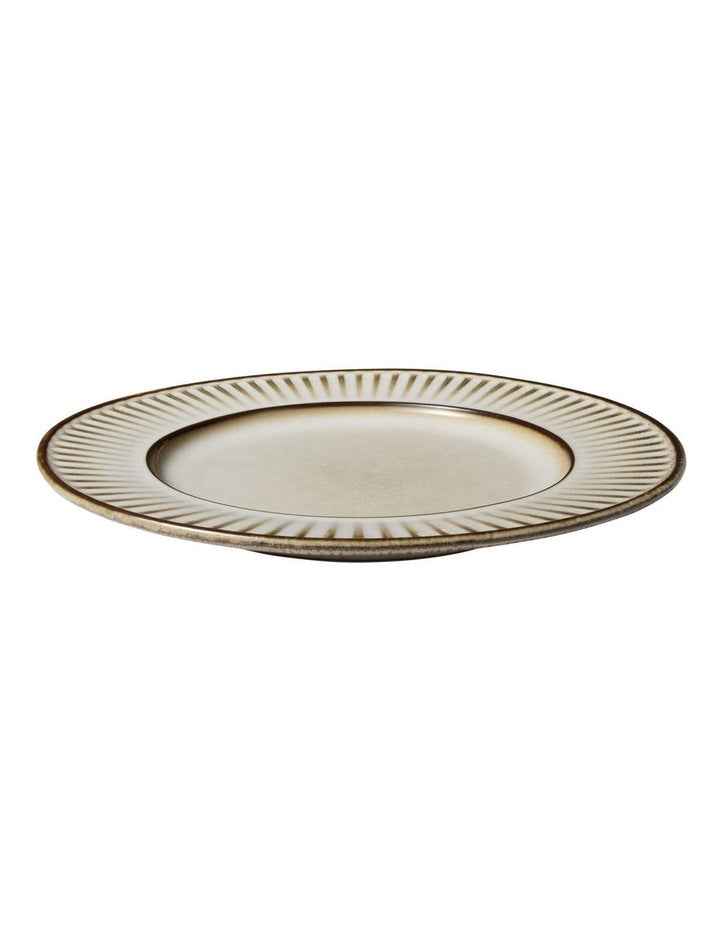 Leros Rim Plate 27cm in Mocha