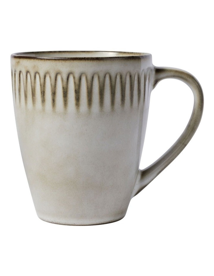 Leros Coupe Mug 390ml in Mocha