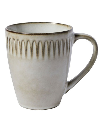 Leros Coupe Mug 390ml in Mocha