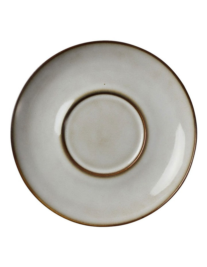 Leros Cup And Saucer 200ml in Mocha