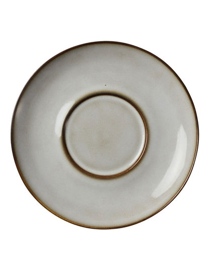 Leros Cup And Saucer 200ml in Mocha