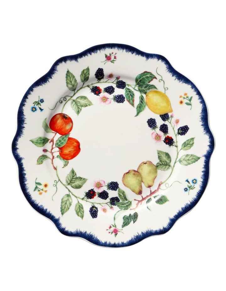 Frutta Scallop Rim 12 Piece Dinner Set Gift Boxed in Multi