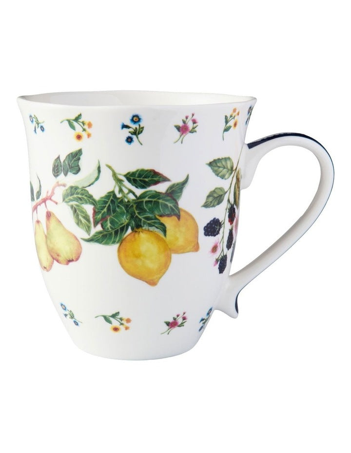 Frutta Scallop Coupe Mug 440ml in Multi