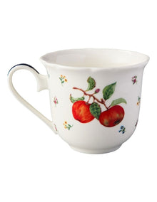 Frutta Scallop Cup and Saucer 200ml in Multi