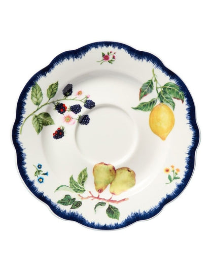 Frutta Scallop Cup and Saucer 200ml in Multi