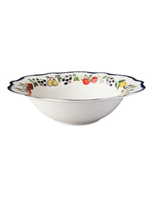 Frutta Scallop Serving Bowl 29x8cm in Multi