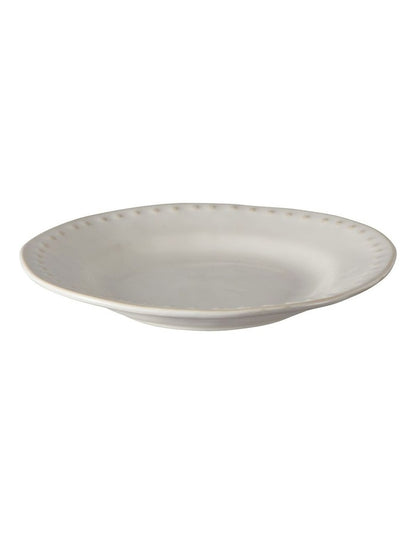 Punto Rim Plate 19cm in Ecru