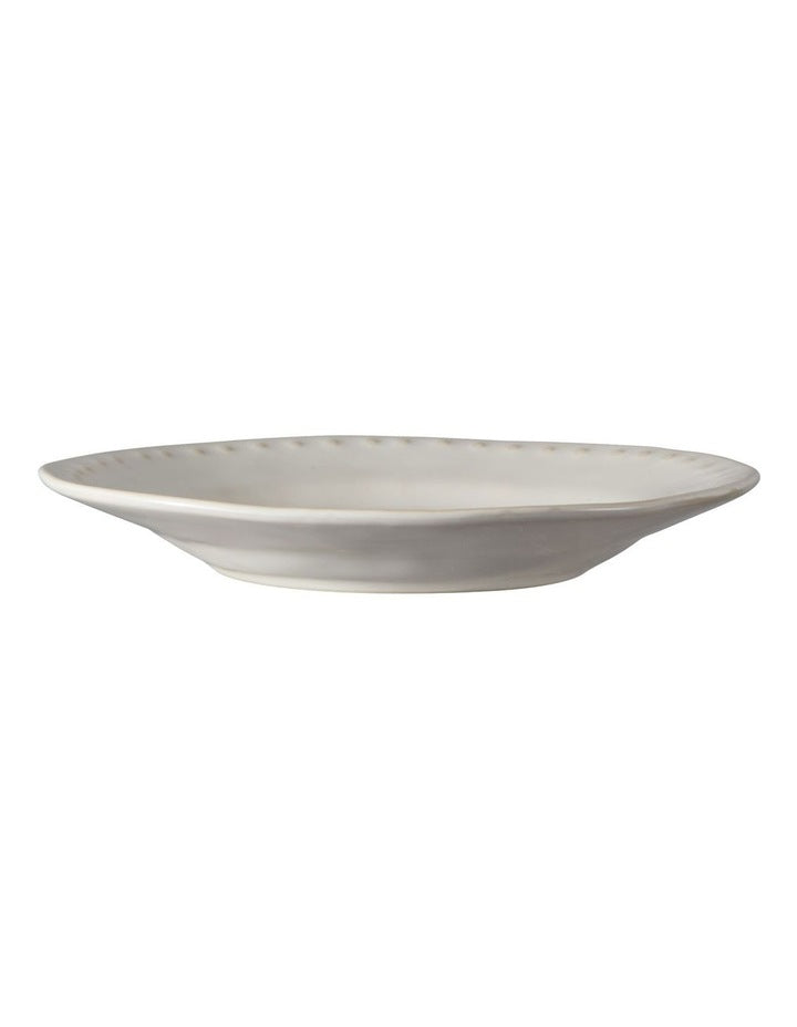 Punto Rim Plate 19cm in Ecru