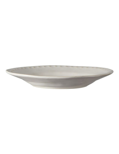 Punto Rim Plate 19cm in Ecru