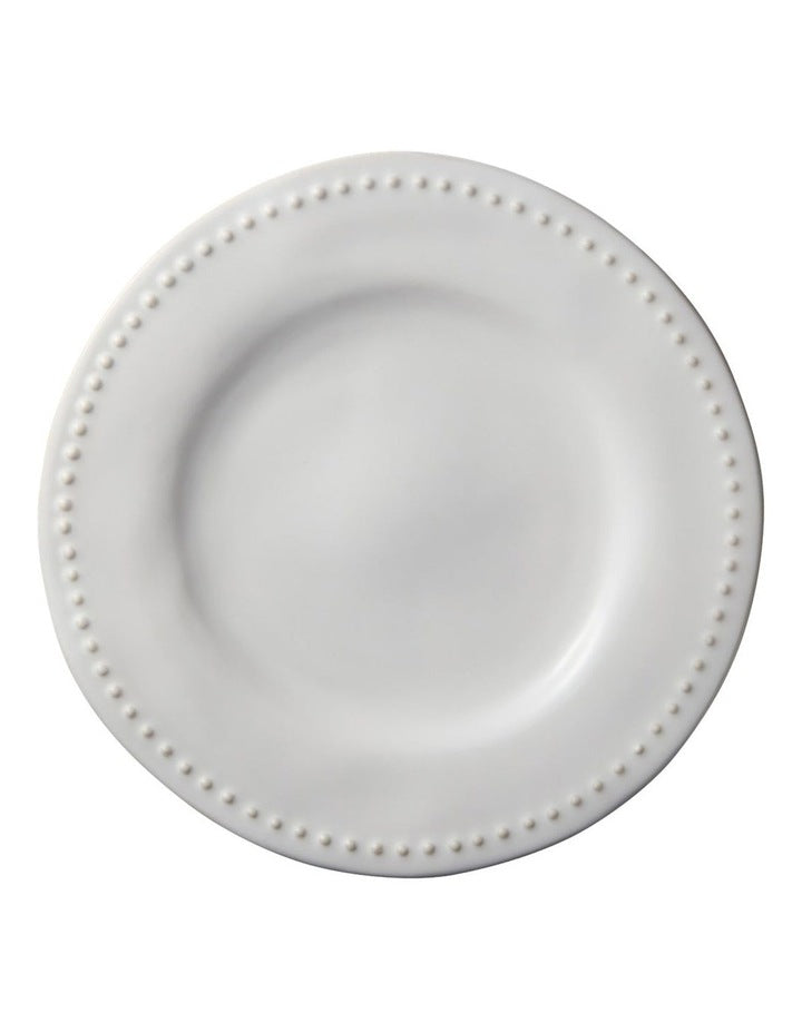 Punto Rim Plate 27.5cm in Ecru