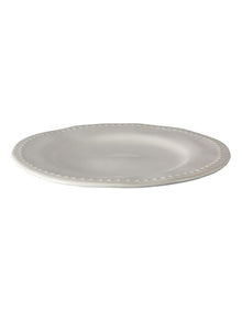 Punto Rim Plate 27.5cm in Ecru