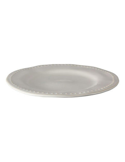 Punto Rim Plate 27.5cm in Ecru