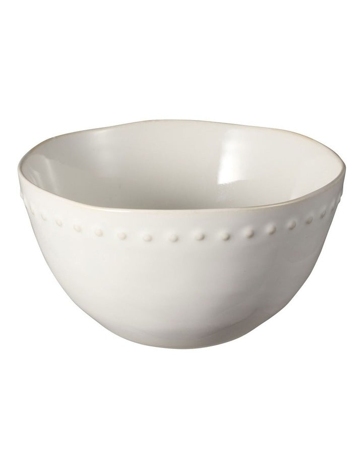 Punto Coupe Bowl 15x8.5cm in Ecru