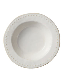 Punto Coupe Pasta Bowl 23x5cm in Ecru