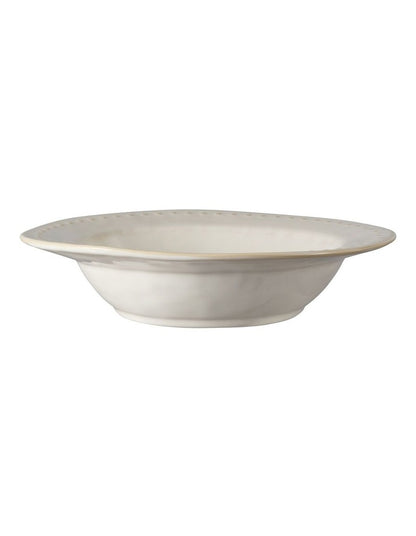 Punto Coupe Pasta Bowl 23x5cm in Ecru