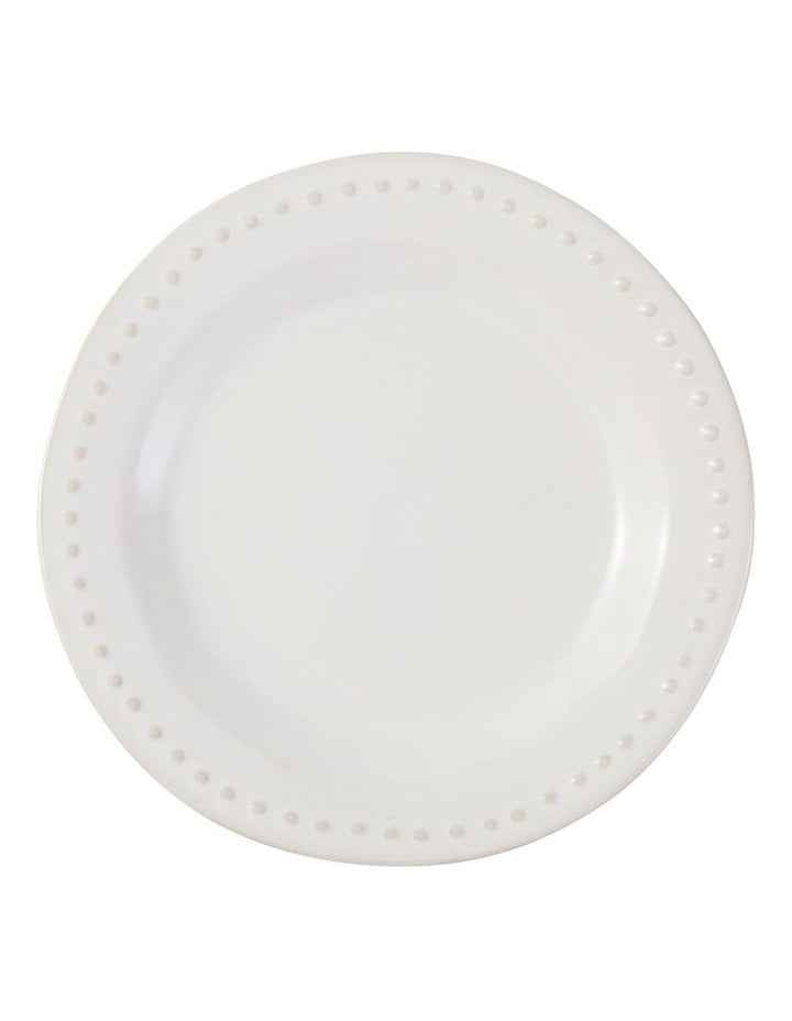 Punto Rim 12 Piece Dinner Set in Ecru