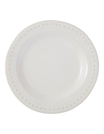 Punto Rim 12 Piece Dinner Set in Ecru
