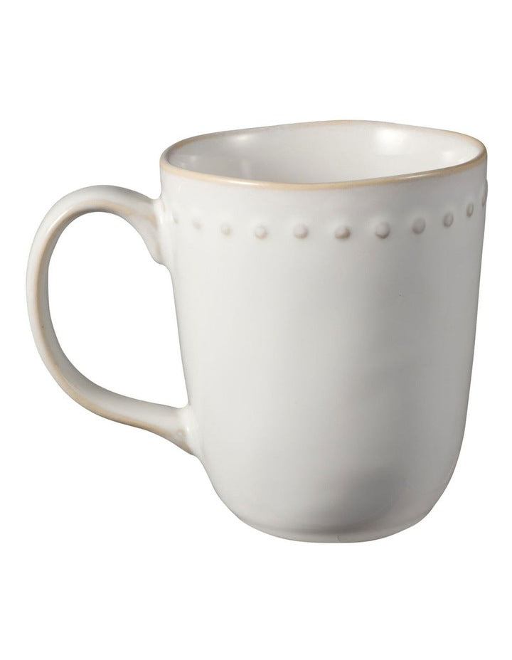 Punto Coupe Mug 400ml in Ecru