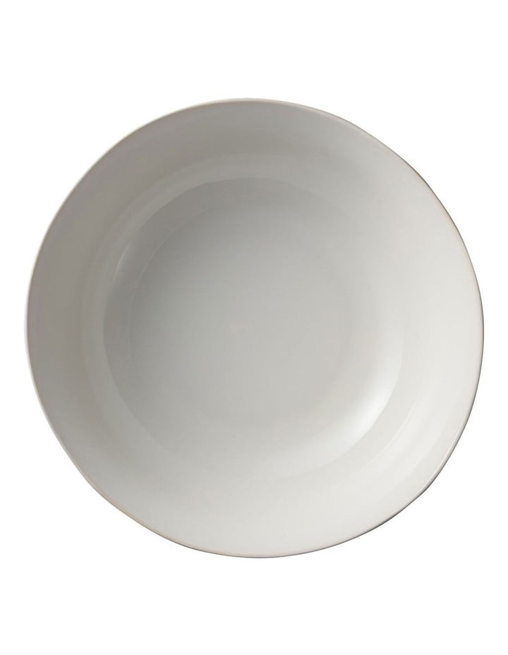 Punto Coupe Serving Bowl 25x8.5cm in Ecru