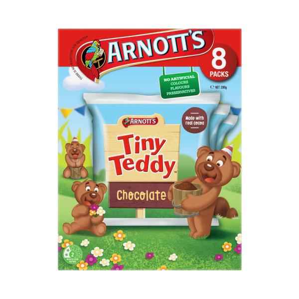 Tiny Teddy Multipack Chocolate 8 Pack
