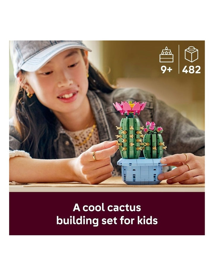 Botanicals Flowering Cactus 11509