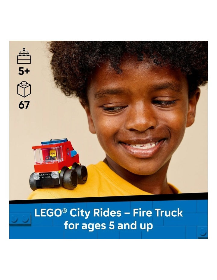 City Rides Fire Engine 60482