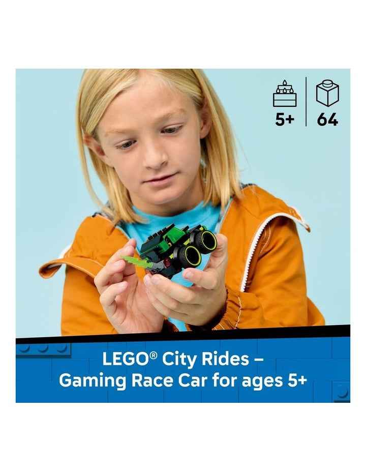 City Rides Gaming Race Car 60484