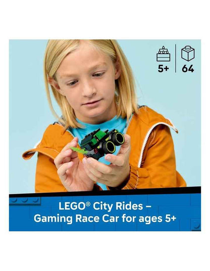 City Rides Gaming Race Car 60484