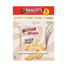 ARNOTT'S MINI SCOTCH FINGER BISCUITS MULTIPACK 8 PACK 200G