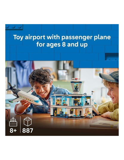 City Airport with Airplane 60502