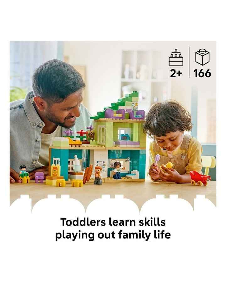 Duplo Town 3 in 1 Modern Family House with Figures 10470