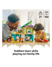 Duplo Town 3 in 1 Modern Family House with Figures 10470