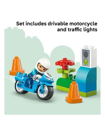Duplo Town Police Motorcycle 10471