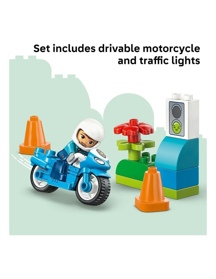 Duplo Town Police Motorcycle 10471