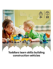 Duplo Town 3 in 1 Construction Vehicles 10475