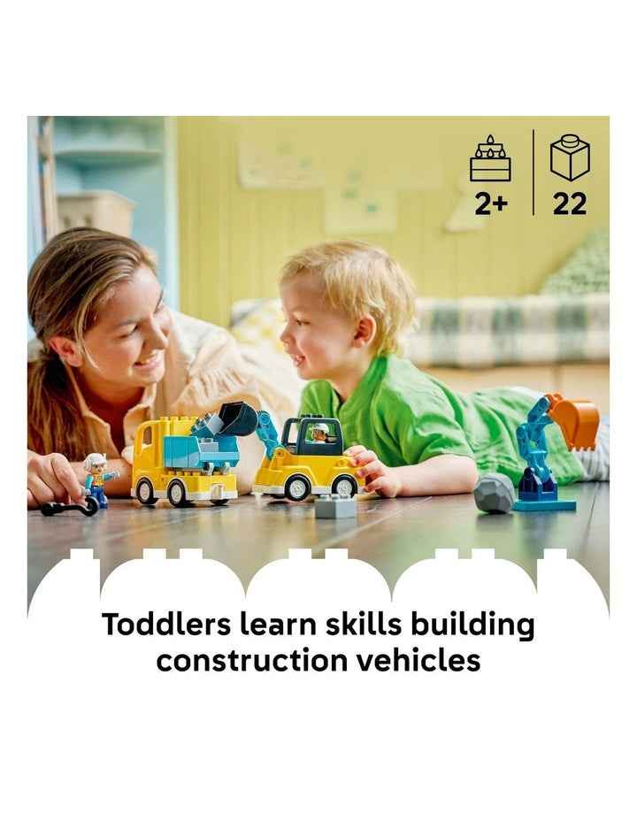 Duplo Town 3 in 1 Construction Vehicles 10475