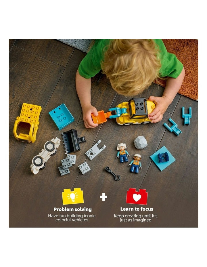 Duplo Town 3 in 1 Construction Vehicles 10475