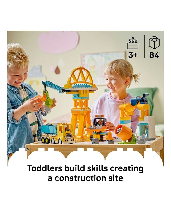 Duplo Town 3 in 1 Construction Site and Vehicles 10476